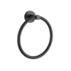 Lucid Towel Ring – Matt Black -Renovation 8362