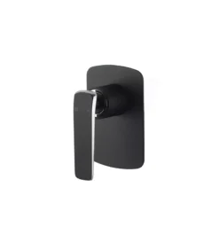 Esperia Matt Black & Chrome Wall Mixer