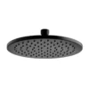 Cora 200mm Matt Black Shower Head -Renovation 8809