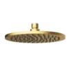 Cora 200mm Brushed Gold Shower Head 2 Cora 200mm Brushed Gold Shower Head -Renovation 8817