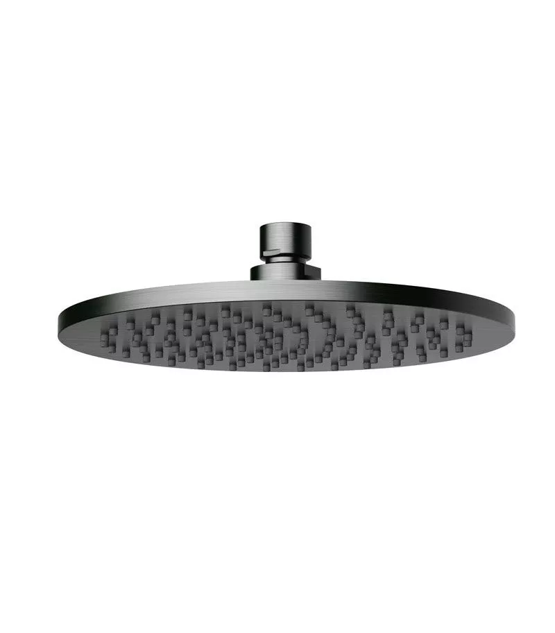 Cora 200mm Gunmetal Grey Shower Head 3 Cora 200mm Gunmetal Grey Shower Head