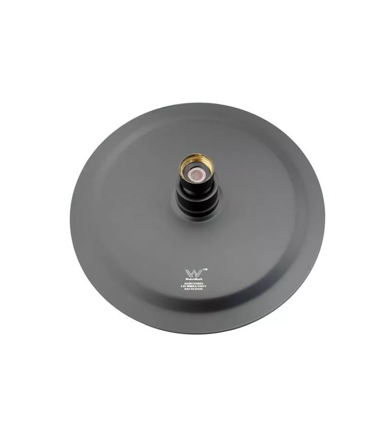 Aqua 200mm Round Ultra Thin Matt Black Shower Head 5 Aqua 200mm Round Ultra Thin Matt Black Shower Head - Image 3