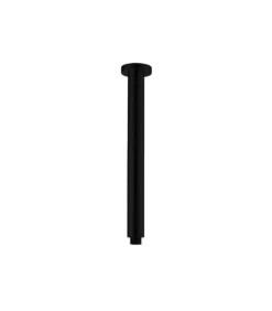 Cora Matt Black Round Ceiling Arms 300mm