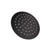 Aqua 200mm Round Ultra Thin Matt Black Shower Head -Renovation 9901