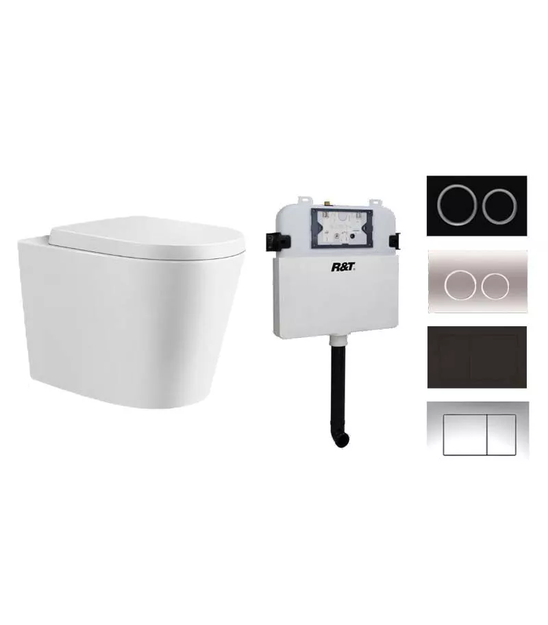 Poseidon Reno 102 R&T In Wall Cistern Floor Pan Toilet 3 Poseidon Reno 102 R&T In Wall Cistern Floor Pan Toilet