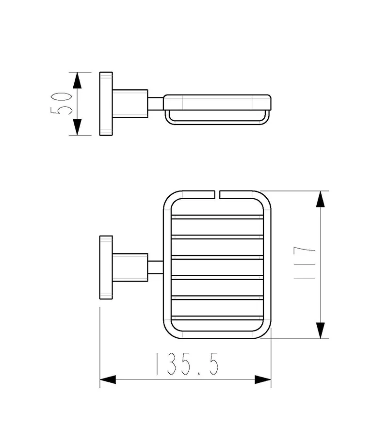 Luxus Chrome Soap Basket 4 Luxus Chrome Soap Basket - Image 2