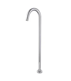 Pentro Round Chrome Freestanding Bath Spout