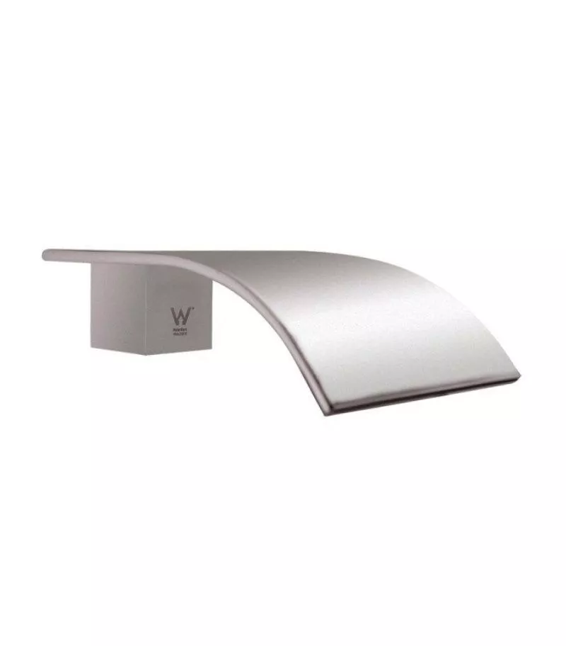 Waterfall Bathtub/Basin Wall Spout – Brushed Nickel 3 Waterfall Bathtub/Basin Wall Spout – Brushed Nickel