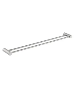 CADDENCE Double Towel Rail – Brushed Nickel