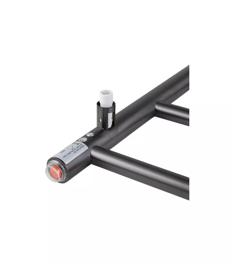 Aqua Round Heated Towel Rack 6 Bars – Gunmetal Grey 4 Aqua Round Heated Towel Rack 6 Bars – Gunmetal Grey - Image 2