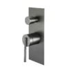 CADDENCE Brushed Gunmetal Grey Wall Mixer With Diverter -Renovation BUGM0244.ST 2