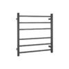 Aqua Square Heated Towel Rack 6 Bars – Gunmetal Grey 2 Aqua Square Heated Towel Rack 6 Bars – Gunmetal Grey -Renovation BUGM06.S.HTR