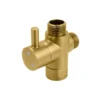 Aqua Toilet Bidet Spray Diverter – Brushed Brass -Renovation BUYG001.ST