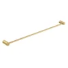CADDENCE Single Towel Rail – Brushed Brass -Renovation BUYG9001 New