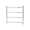 Aqua Round Heated Towel Rack 4 Bars – Chrome 2 Aqua Round Heated Towel Rack 4 Bars – Chrome -Renovation CH04.R.HTR