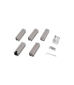 Aqua Square Heated Towel Rack 4 Bars – Chrome -Renovation CH04.S.HTR NewP