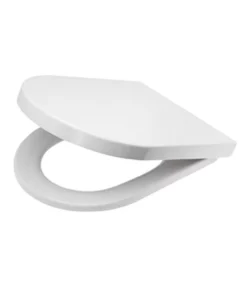 Inspire Deluso Rimless Wall Faced Toilet – Gloss White -Renovation Deluso IDTSPKRL Seat