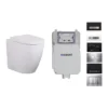 Poseidon Reno 107 Geberit In Wall Cistern Rimless Floor Pan Toilet 2 Poseidon Reno 107 Geberit In Wall Cistern Rimless Floor Pan Toilet -Renovation EL107WFP G 02