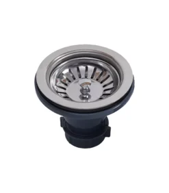 Poseidon Chrome Stainless Steel Basket Waste For Fireclay Sinks