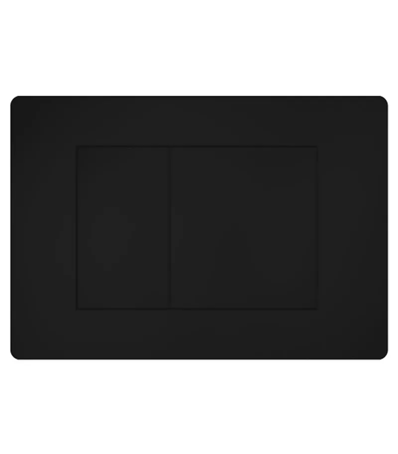 Square Black Toilet Push Button G3005008B 3 Square Black Toilet Push Button G3005008B