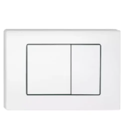 Square White Toilet Push Button G3005008W