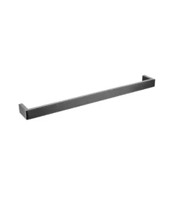 IVANO Single Towel Rail – Gunmetal Grey