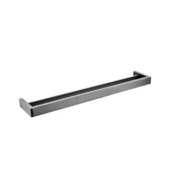 IVANO Double Towel Rail – Gunmetal Grey