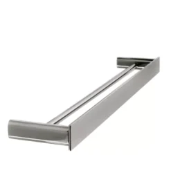 Gabe Double Towel Rail – Brushed Nickel