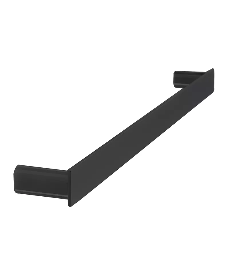Gabe Single Towel Rail – Matt Black 3 Gabe Single Towel Rail – Matt Black