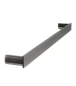 Gabe Single Towel Rail – Gunmetal