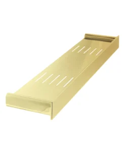 Gabe Brushed Gold Bathroom Shelf 500mm
