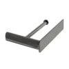 Gabe Gunmetal Grey Toilet Roll Holder 2 Gabe Gunmetal Grey Toilet Roll Holder -Renovation GR1704GM