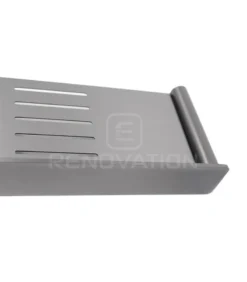 Gabe Gunmetal Grey Bathroom Shelf 500mm -Renovation Gabe Showershelf GM Front1