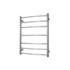 Roma Round & Curved Heated Towel Rack 7 Bars (3+1+3) – Chrome -Renovation HR76 CH 1