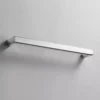 Roma Single Square Heated Towel Rail – Chrome -Renovation HS1 600