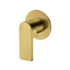 IKON Flores Brushed Gold Wall Or Shower Mixer