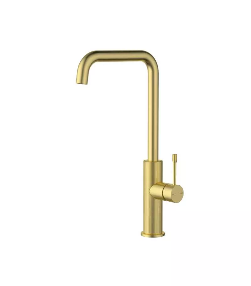 IKON Linie Sink Mixer – Brushed Gold 3 IKON Linie Sink Mixer – Brushed Gold