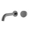 IKON Soko Gunmetal Grey Wall Mounted Basin/Bath Mixer