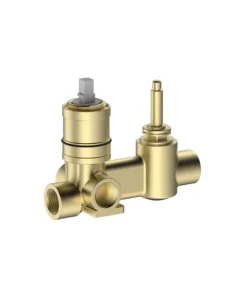 IKON Clasico Matt Black Ceramic Handle Wall Mixer With Diverter 8 IKON Clasico Matt Black Ceramic Handle Wall Mixer With Diverter -Renovation HYB868 501BD 1