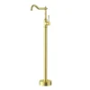 IKON Clasico Freestanding Bath Mixer Ceramic Handle – Brushed Gold -Renovation HYB868 701A MB 01