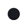 Inspire Matt Black Round Press Toilet Button -Renovation IS10B 03