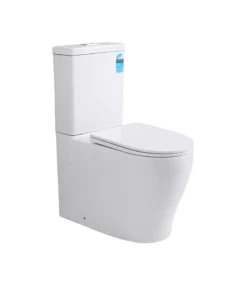 Poseidon Reno 028 Rimless & Tornado Wall Faced Toilet – Gloss White