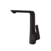 Esperia Matt Black Tall Sink Mixer Swivel Head