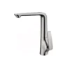 Esperia Brushed Nickel Tall Sink Mixer Swivel Head