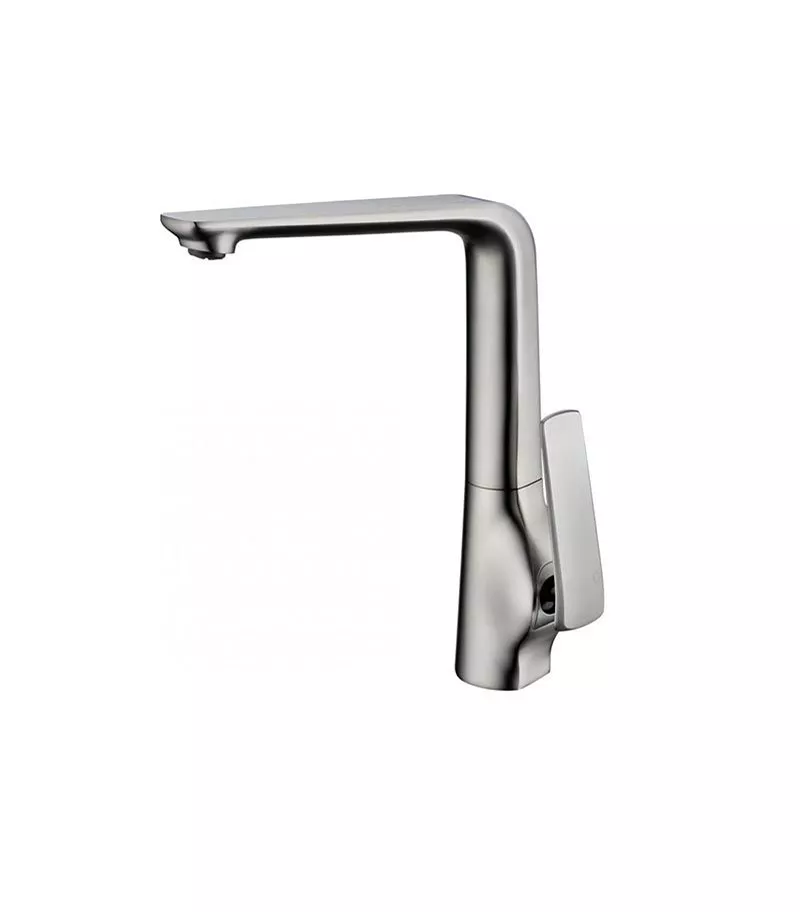 Esperia Brushed Nickel Tall Sink Mixer Swivel Head 3 Esperia Brushed Nickel Tall Sink Mixer Swivel Head