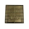Grill Floor Waste – Brushed Brass -Renovation LM GW BG110 02