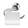 Noosa Chrome Toilet Roll Holder With Flap 1 Noosa Chrome Toilet Roll Holder With Flap -Renovation NR8004