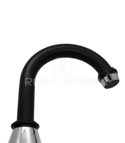 Noosa Heritage Basin Tap Set – Matt Black & Chrome -Renovation Noosa P850BKCP Spout Part