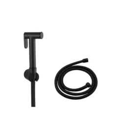 Aqua Matt Black Round Bidet Trigger Spray