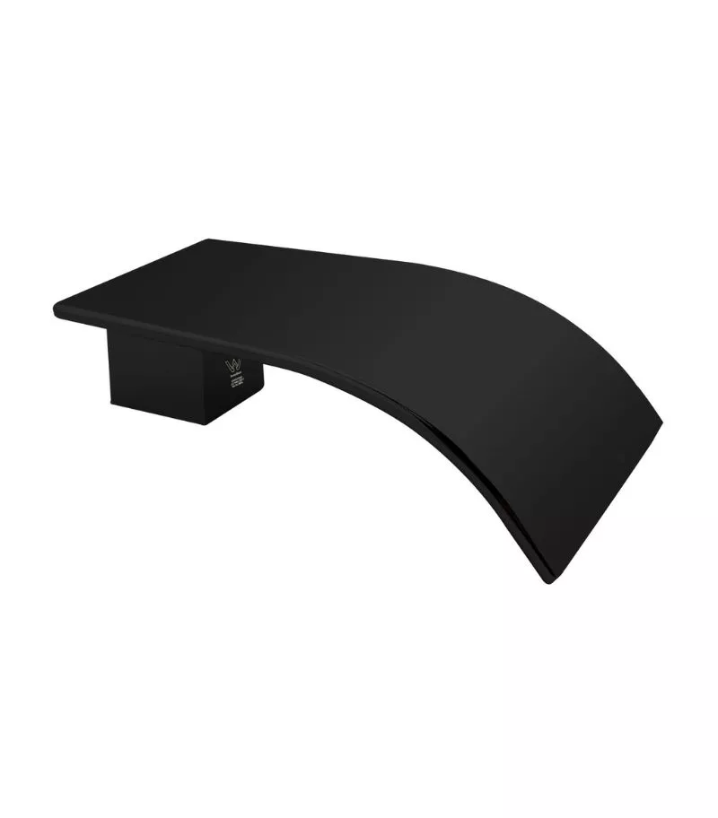 Waterfall Bathtub/Basin Wall Spout – Matt Black 3 Waterfall Bathtub/Basin Wall Spout – Matt Black